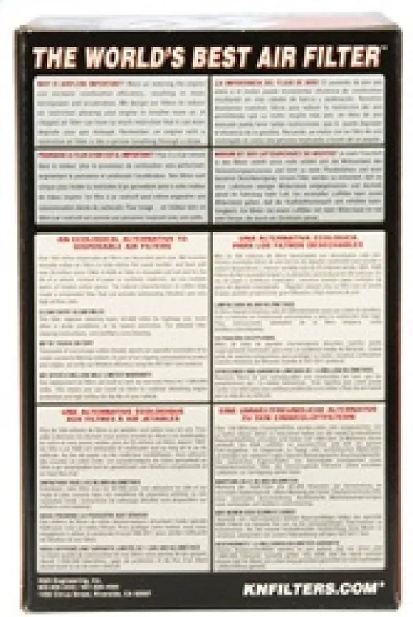 Ku0026N HA-1013-1 Air Filter