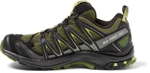 Salomon Men's XA Pro 3D Trail-Running Shoes Green 10