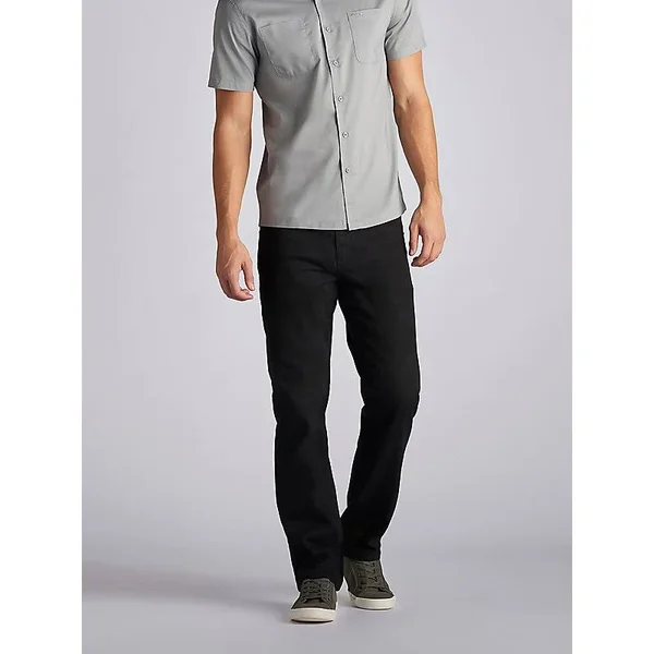 Lee Men S Modern Series Straight Fit Colored Jeans - Black Onyx