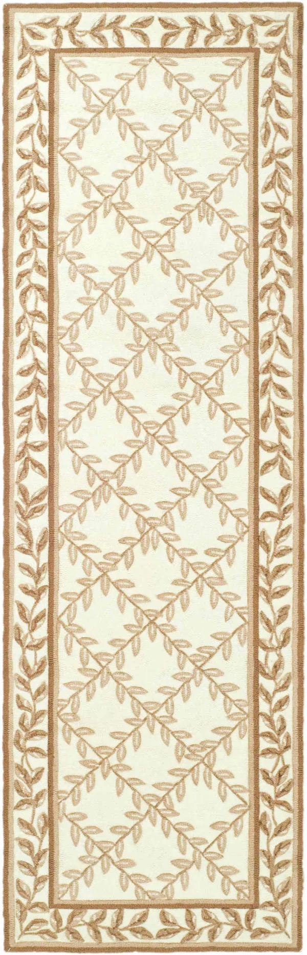 Safavieh DuraRug EZC430C Area Rug - Ivory/Beige, Size: Runner 2'6 inch x 8'