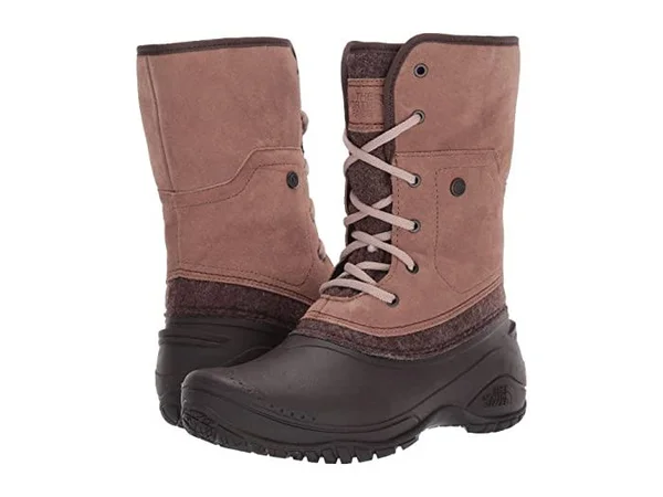 The North Face Women's Shellista II Roll-Down Boots - Caribou