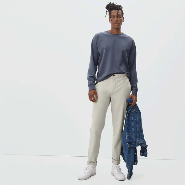 Men's Performance Chino, Uniform by Everlane in Stone, Size 32x32