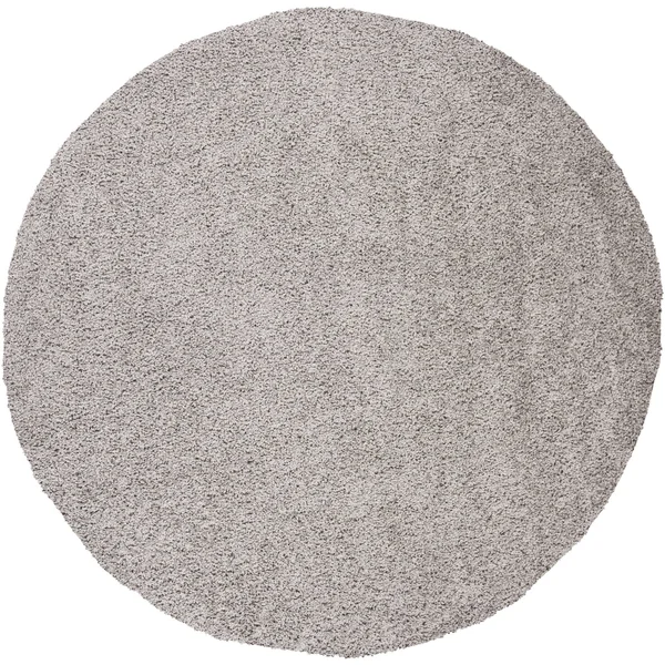 Safavieh Primo Shag PRM300G 6&7x22 x 6&7x22 Round Light Grey Area Rug