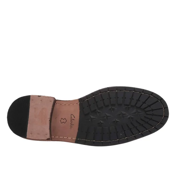 Clarks Men's Clarkdale Base Chelsea Boot - Size: 8, Taupe Suede