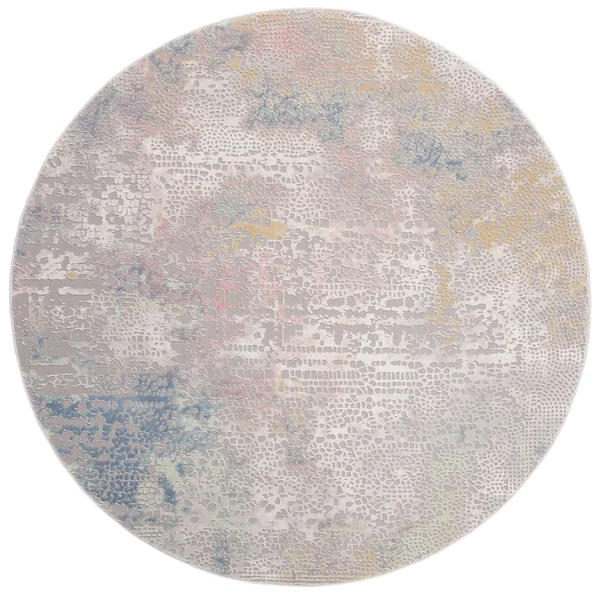Safavieh Meadow 100 MDW181F Grey/Gold 4& x 6& Area Rug