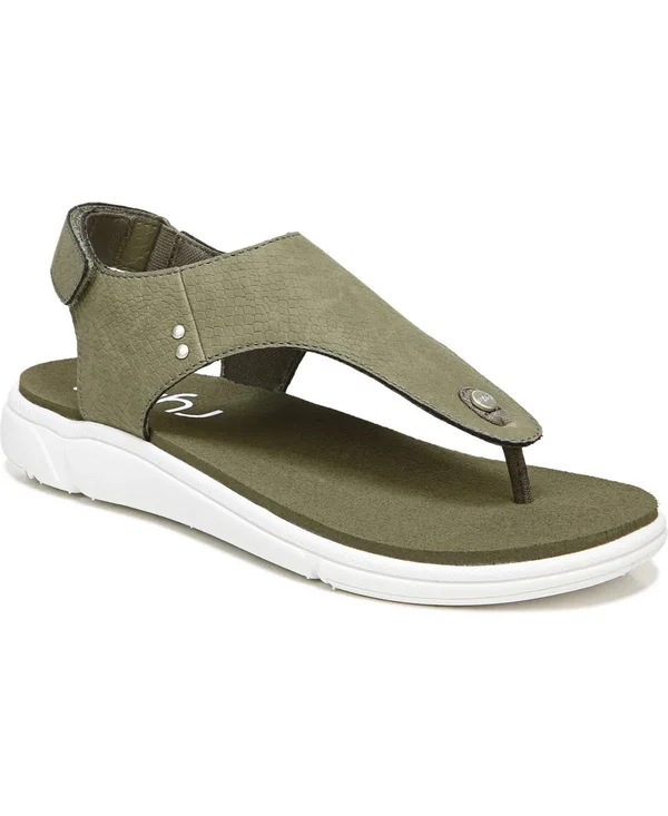 Ryka Margo Women's Sandals - Size: 7 Wide, Green