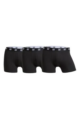 CR7 Cristiano Ronaldo Men's Basic Trunk, Pack of 3 - Multi - Size 2XL