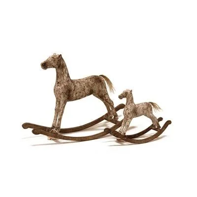 1 Piece Miniature Rocking Horse II Figurine Bliss Studio