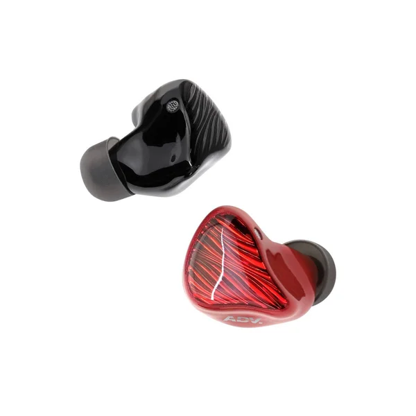 M5-TWS, 3D-Printed True Wireless TWS Earbuds Accent Red