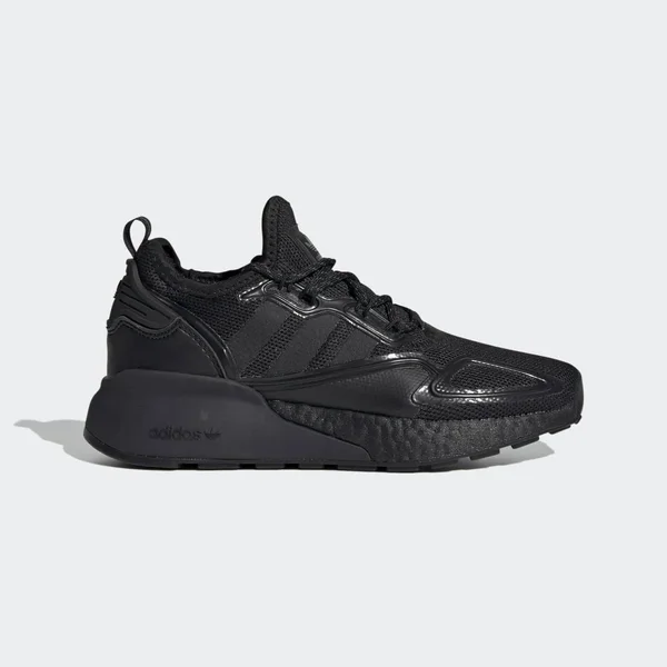 Adidas Originals Boys ZX 2K Boost - Shoes Black/Grey Size 07.0
