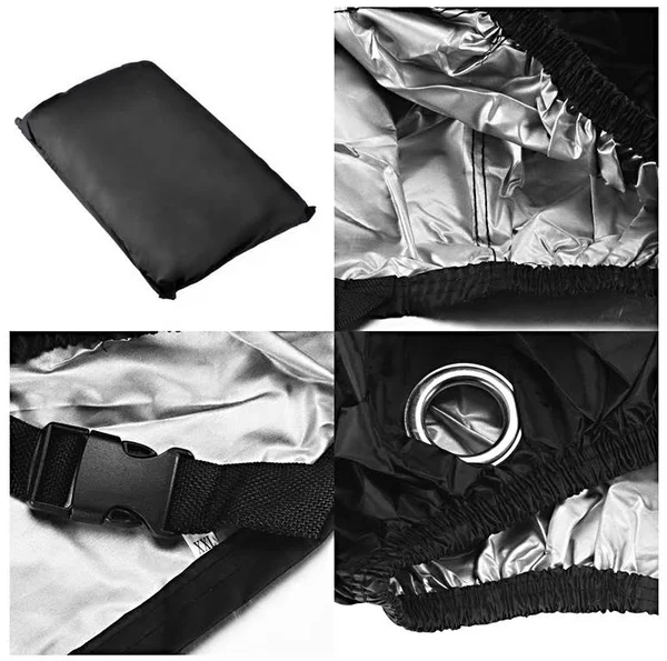 Cover Harley Sportster 883 - Custom, Hugger, Iron Outdoor Tarpaulin Craftride XL in Black, 230 x 92 x 125 cm