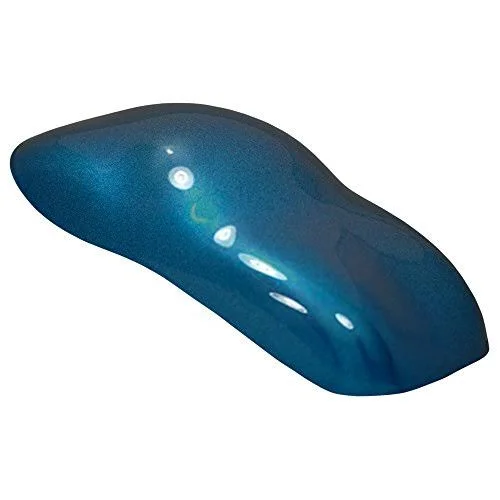 Burn Out Blue Metallic Acrylic Enamel Single Stage Car Auto Paint Gallon Kit - Restoration Shop