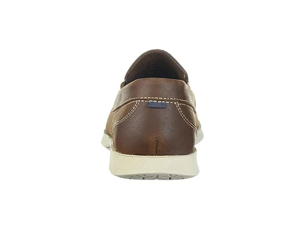 Men's Nunn Bush Bayside Lites Venetian Slip On - Size: 8, Brown