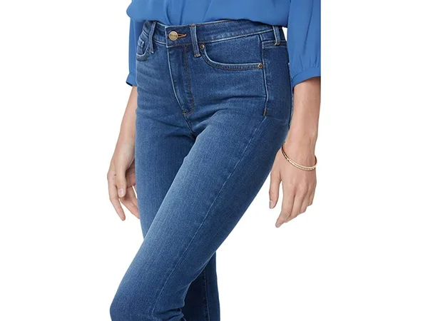 Nydj Slim Bootcut Jeans - Presidio - Blue - 18