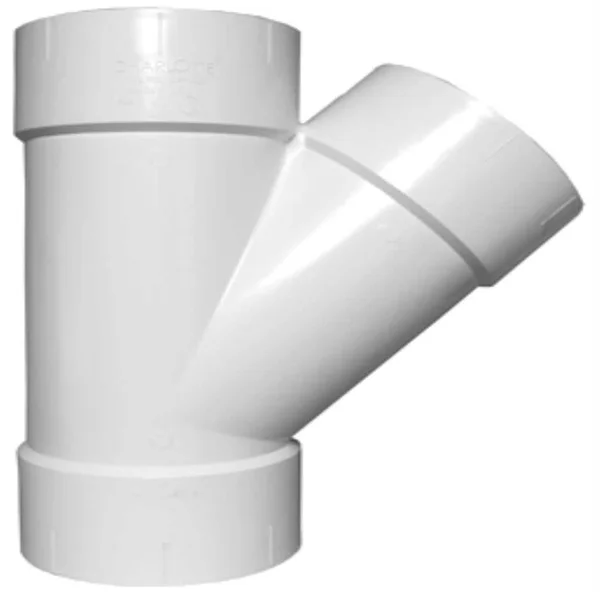 Charlotte Pipe 14-in x 14-in Dia Schedule 40 Wye - PVC 00600 2400