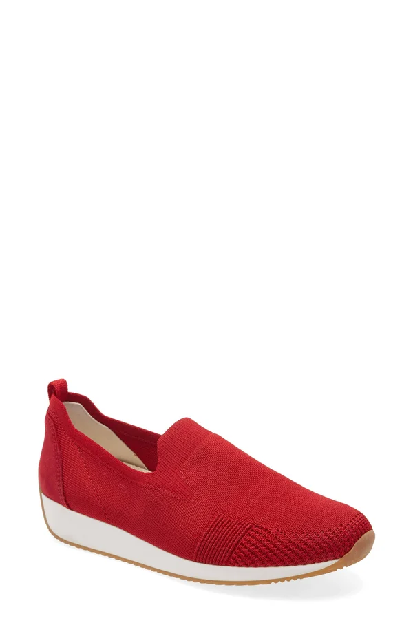 Women's Ara Leena Sneaker - Size 8 M - Red
