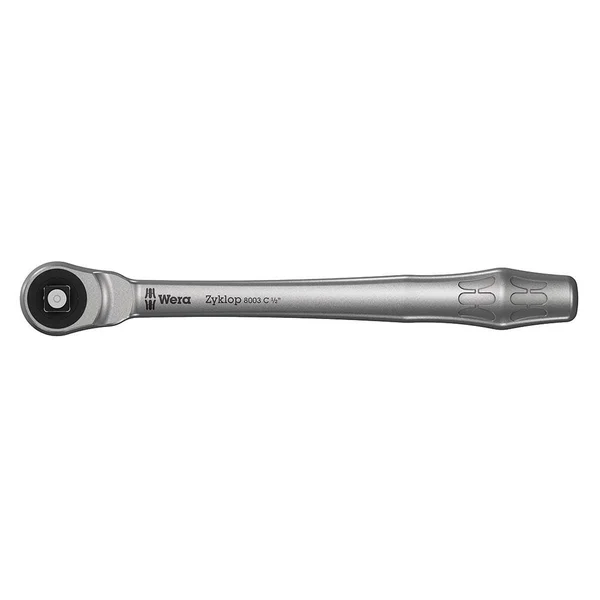 Wera 05004063001 Zyklop Ratchet 1/2x22 Drive w/ Push-Through Square - 36 x 37mm