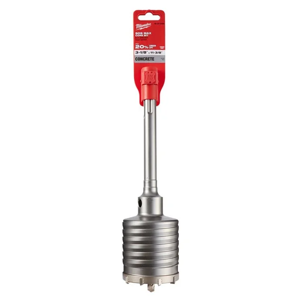 Milwaukee 48-20-5420 3-1/8x22 x 11-3/8x22 SDS-Max Core Bit