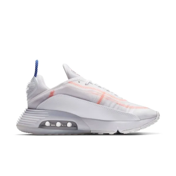 Nike Air Max 2090 White/Flash Crimson Ct1290-100 - Size 5 Women
