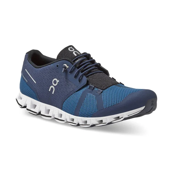 on Men's Cloud Running Shoes - Midnight/Ocean - 12.5