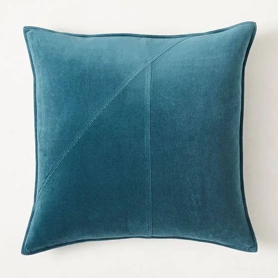Washed Cotton Velvet Pillow COVER - 24x22x24