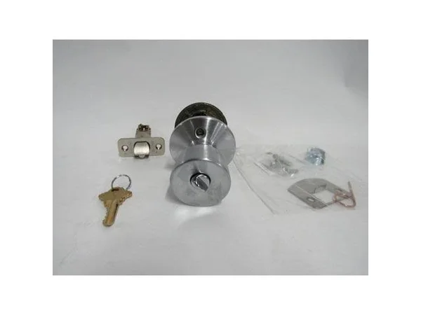 Schlage Satin Chrome Keyed Entrance F51A Bel 626