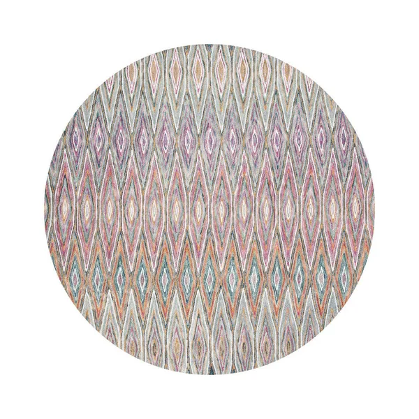 Safavieh Aspen Rug Collection APN805M - Blue - Pink - 7& x 7& Round