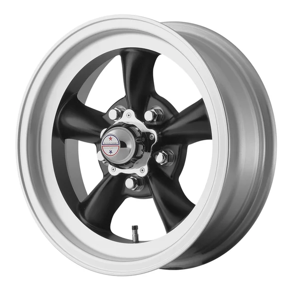 American Racing VN105D Torq Thrust D Black Machined 15x4.5 5x4.5 -15mm (VN1055465B)