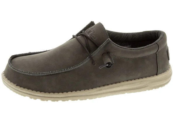 Hey Dude Wally Recycled Leather Coffee, 12