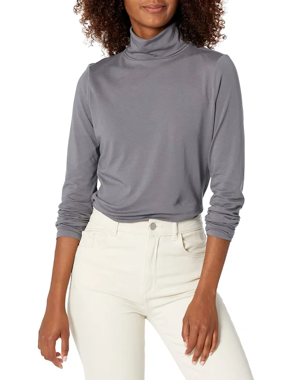 Pendleton Women's Long-Sleeve Turtleneck Jersey Tee