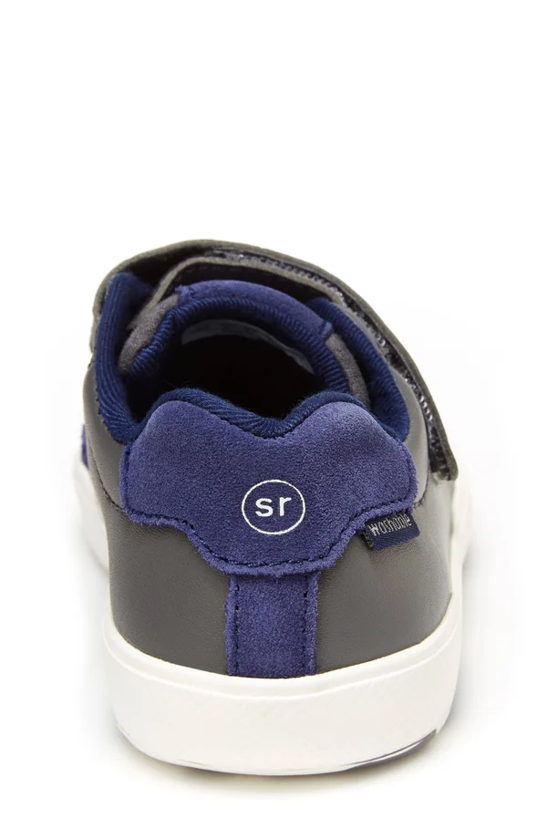 Stride Rite M2P Maci (Toddler) Grey/Navy, Toddler Boy's, Size: 5