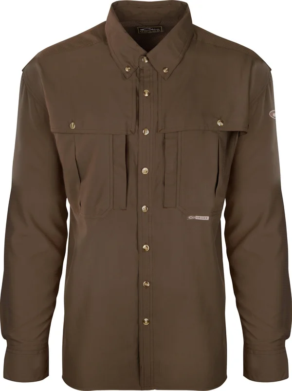 Drake Men's Long Sleeve Flyweight Wingshooter's Shirts