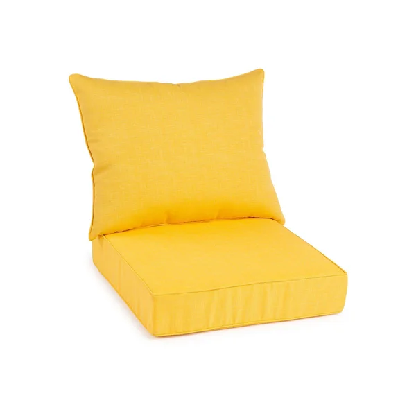 Sonoma Goods for Life Indoor Outdoor Deep Seat Cushion Set, Yellow