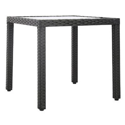 Dining Table Bay Isle Home Color: Black