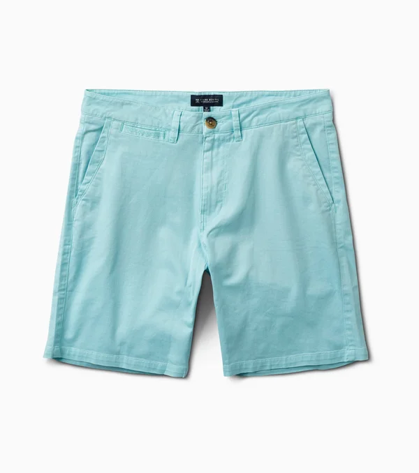 Porter Midweight Chino Shorts 19x22 Light Blue - 28