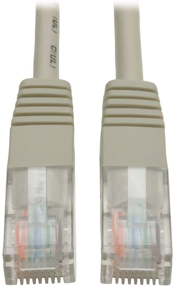 Tripp Lite 15.24 M Cat5e - Cat5 350 MHz Snagless Molded UTP Patch Cable RJ45 M/M Grey (N002-050-GY)