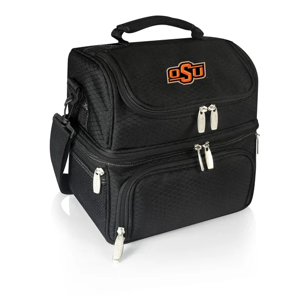 Black Oklahoma State Cowboys Pranzo Lunch Tote - 12 x 8 x 11 inches