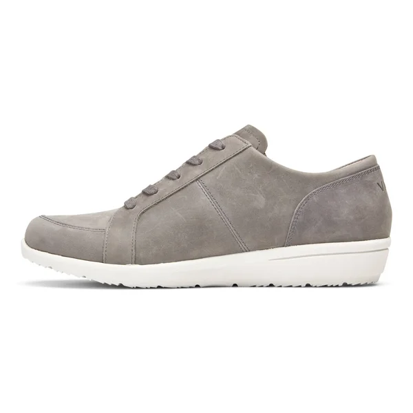 Vionic Abigail Lace Up Slate Nubuck - 8.5, M