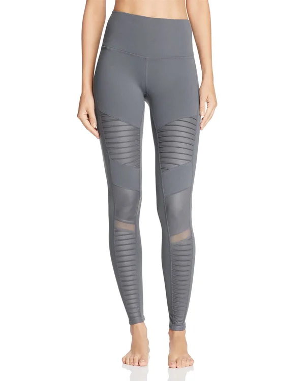 Alo Yoga High-Waist Moto Legging - Women's Oxblood, M