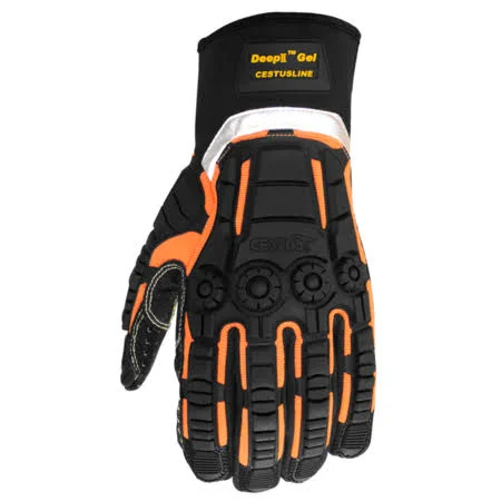 Cestus 3045 XL Work Gloves - Deep II Gel #3045 PR XL