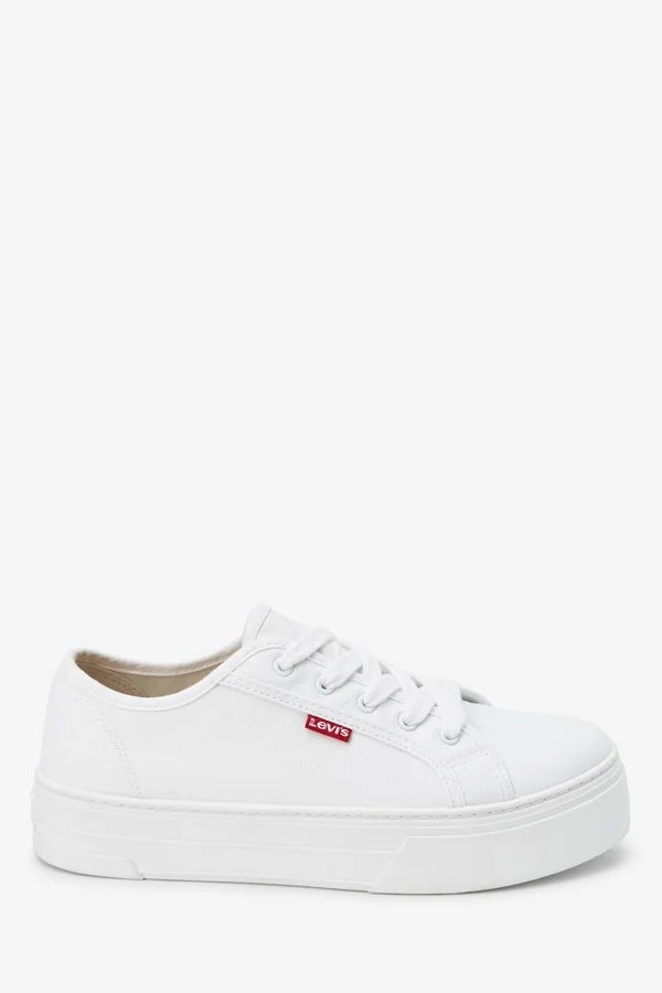 Levi&s White - White Tijuana Platform Sneaker