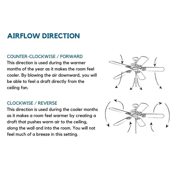 Progress Lighting P2501-143 Air Pro Graphite 52x22 Ceiling Fan