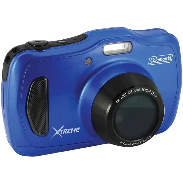 Coleman C30WPZ-O - 20.0-Megapixel Xtreme4 HD Video Waterproof Digital Camera Orange