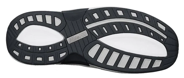 Men's OrthoFeet Edgewater Sneaker Black/Grey Synthetic 15 XXW