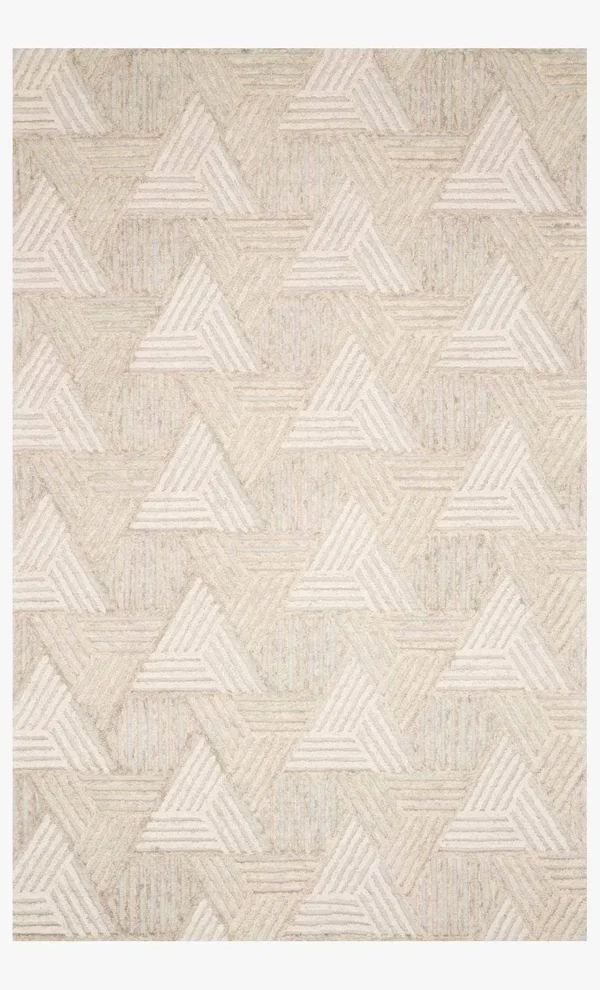 Loloi Ehren EHR-04 3&6x22 x 5&6x22 Oatmeal, Ivory Rug