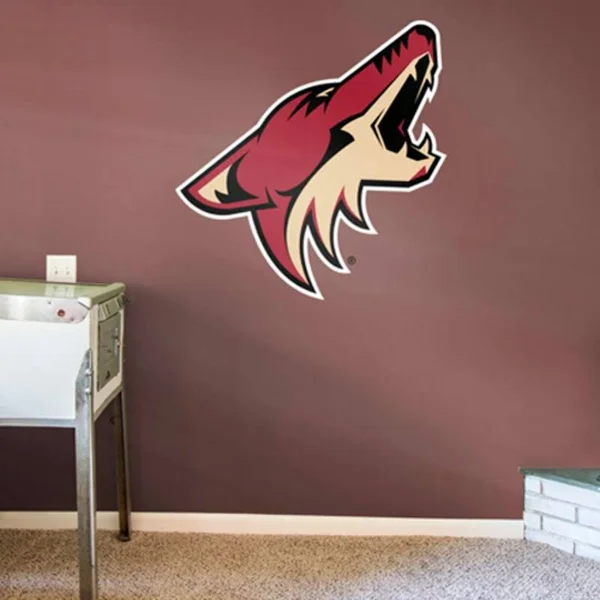 Fathead NHL Arizona Coyotes Logo Wall Decal - 64-64348