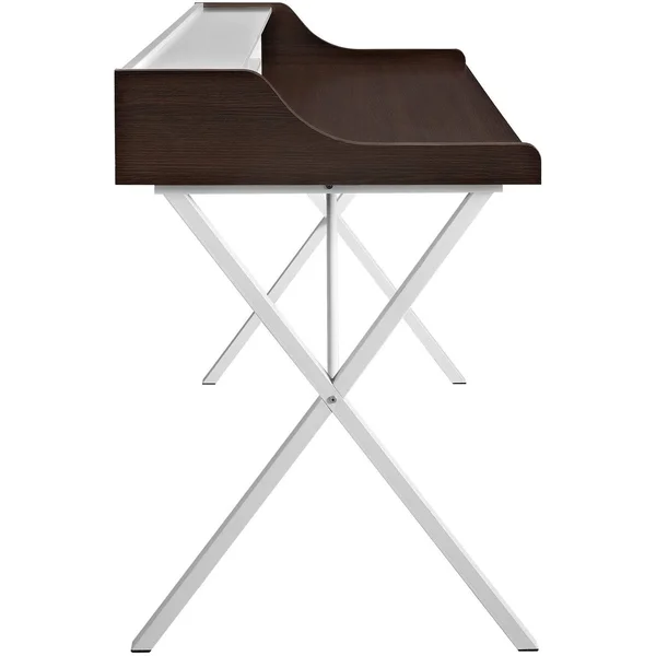 Modway Bin Office Desk - Walnut