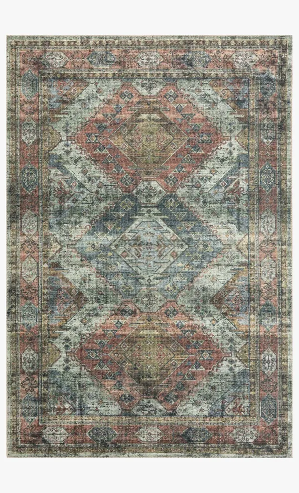Loloi II Skye SKY-06 Apricot - Mist Rug, 2&6x22x10&0x22 - Runner
