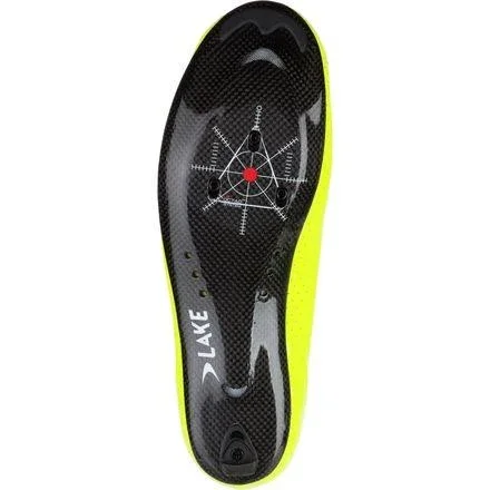 Lake CX301 Cycling Shoe - Men's Fluo Yellow - 44.5