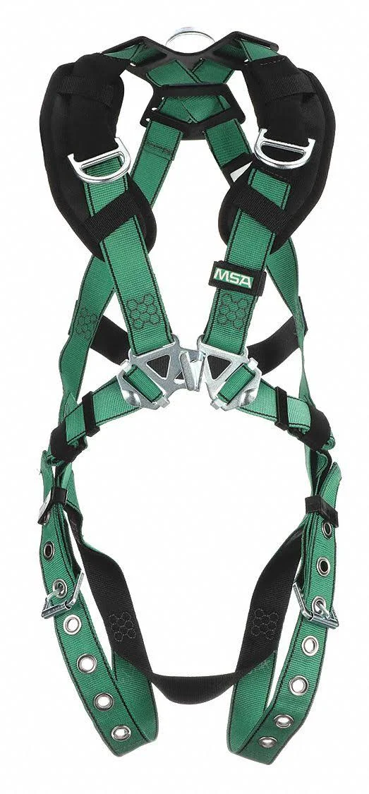 MSA 10197220 Full Body Harness, v-Form, xl